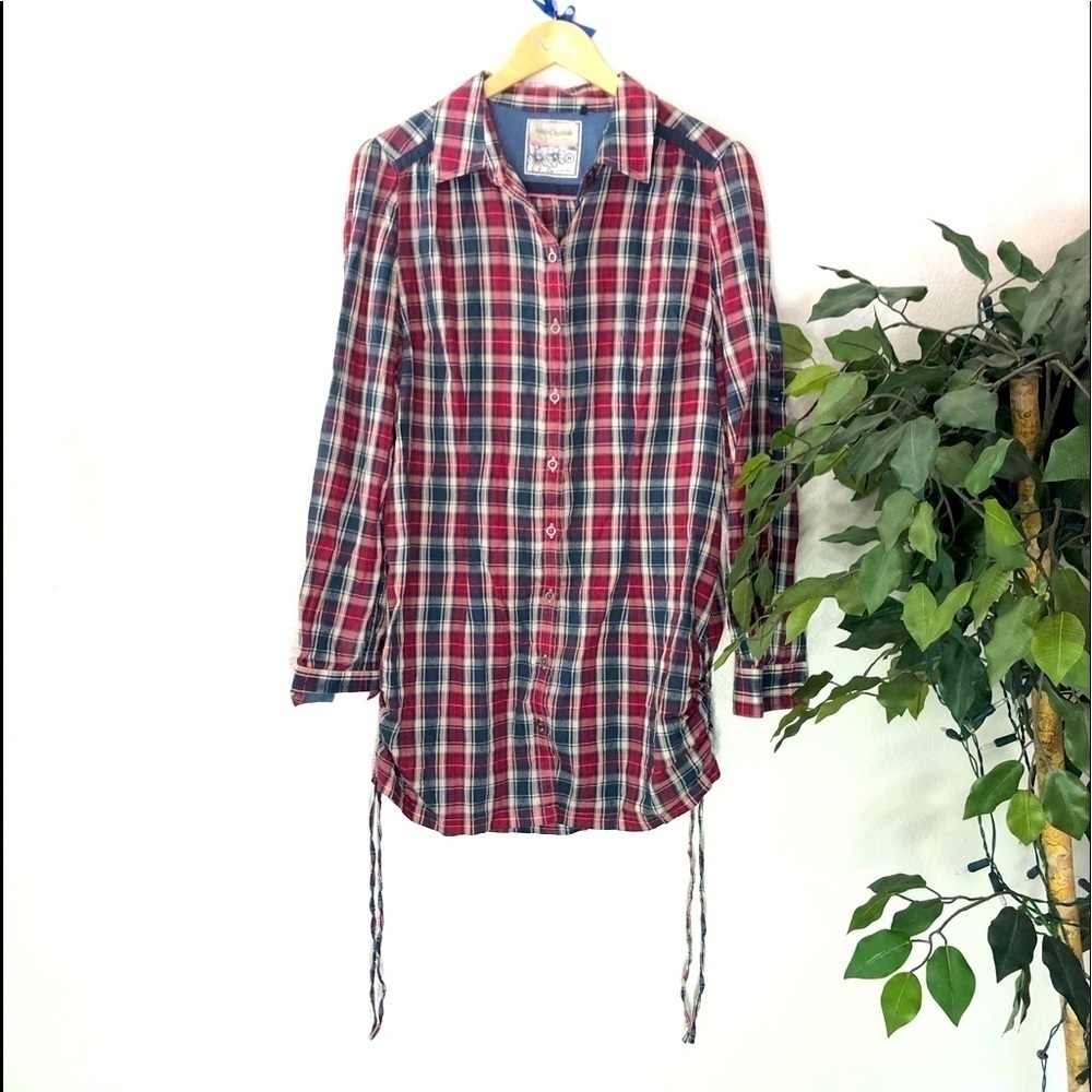 Band Of Gypsies Plaid Top/Dress